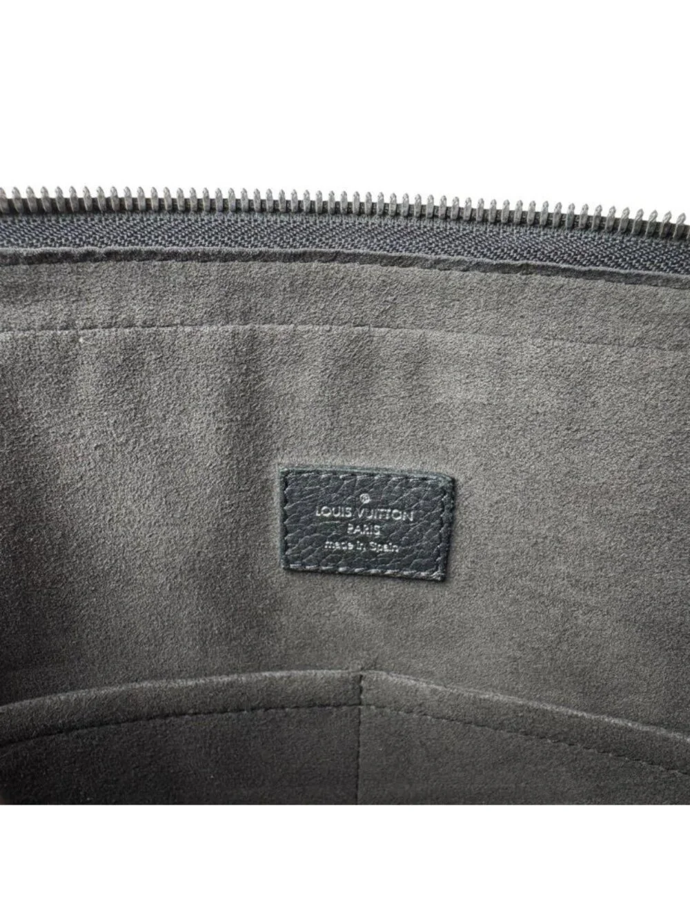 Louis Vuitton Alma End Briefcase PM Taurillon Noir Business